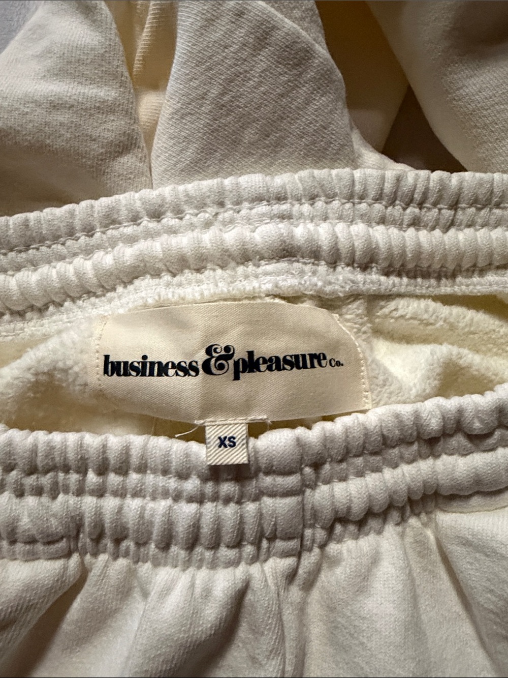 RARE Business and pleasure women’s sweatpants embroidered pocket detail XS - Picture 6 of 7
